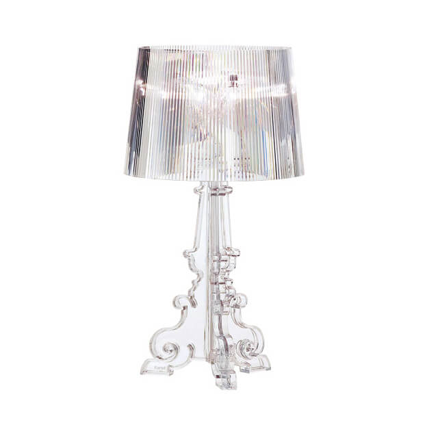 Bourgie Lamp – Clear – 35cmW x 73cmH