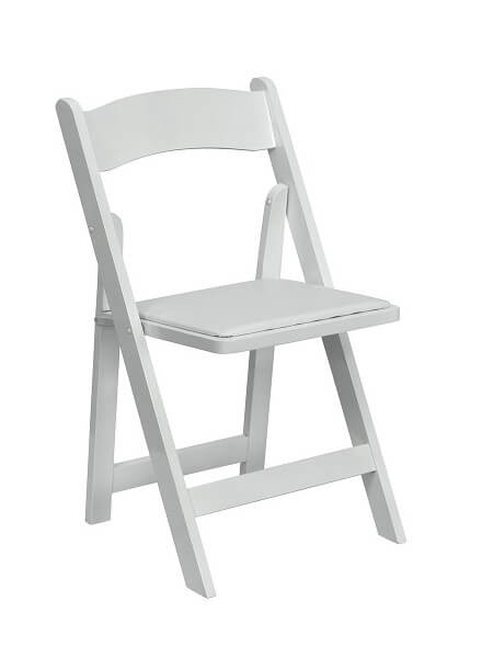 Gladiator Chair – White – 45cmW x 77cmH