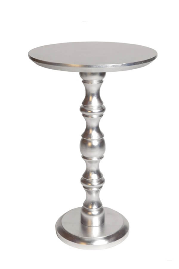 Florence Bar Table – Silver – 64cmW x 110cmH