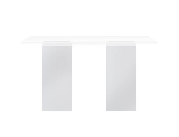 Acrylic Bench – Clear Base with Clear Top