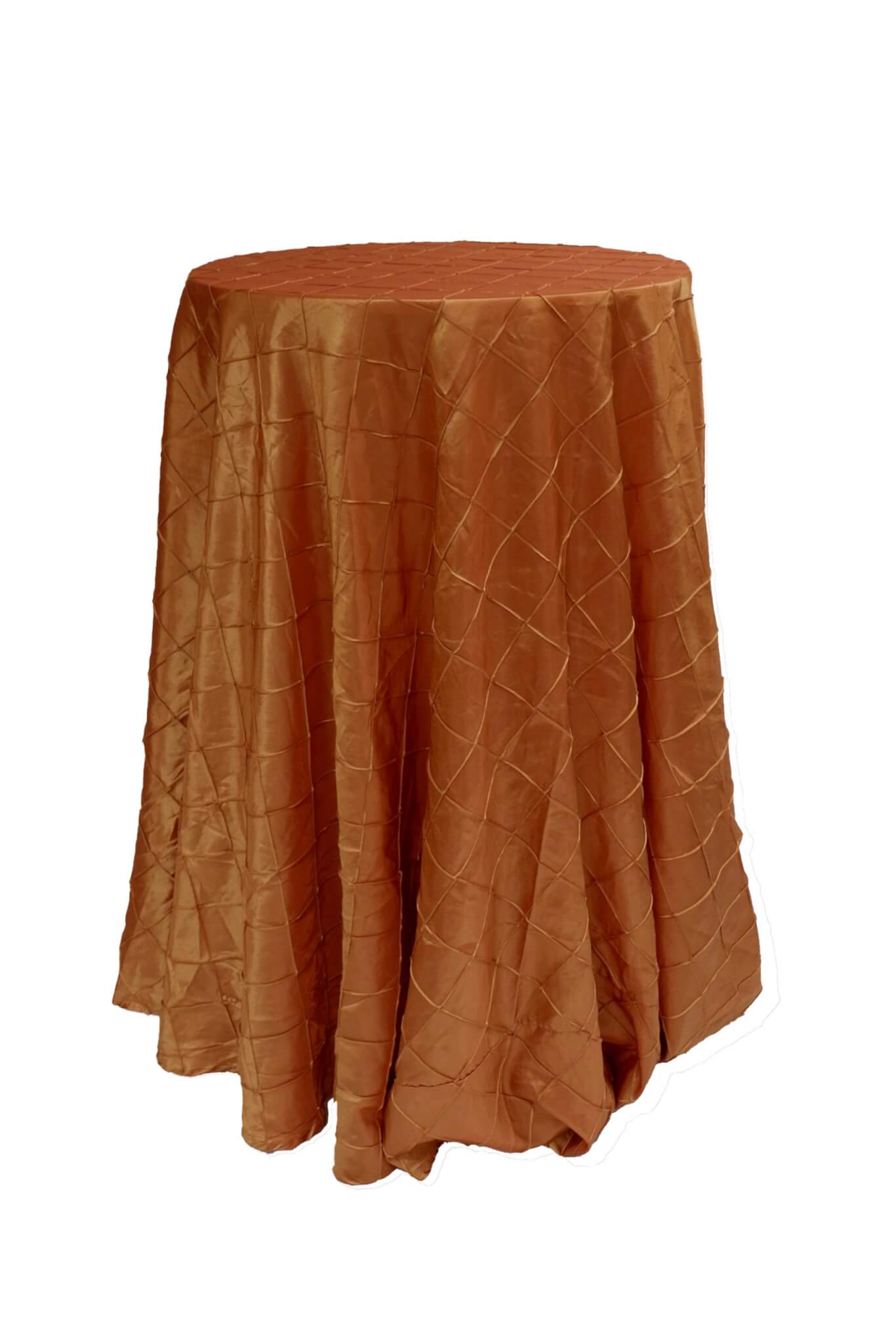 Tablecloth – Gold Pintuck – Round – 320cmD