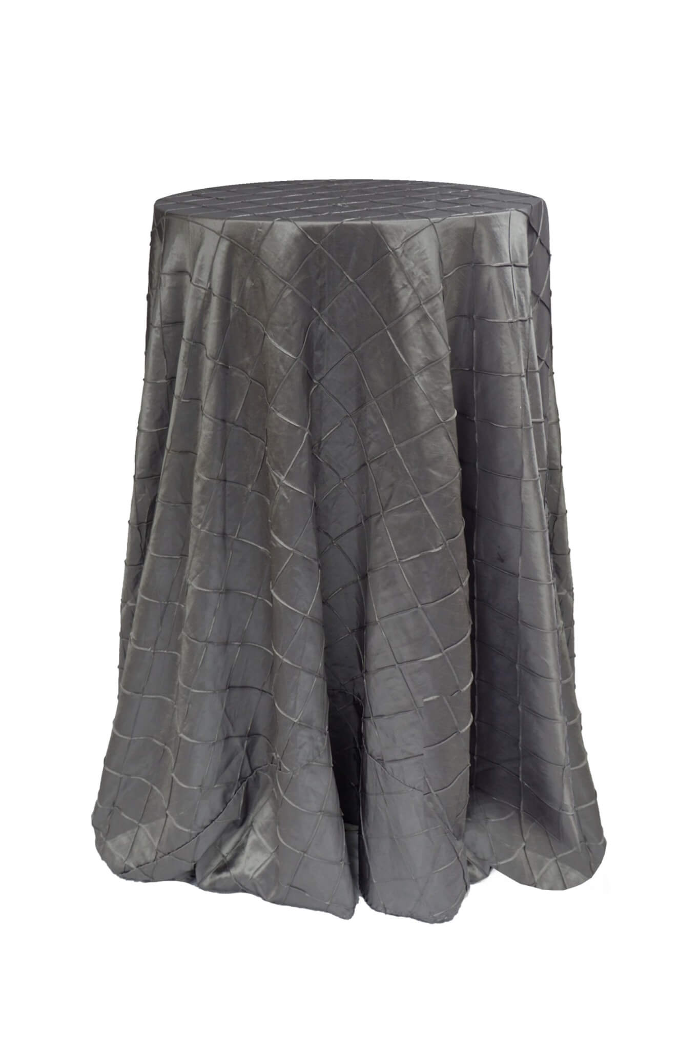 Tablecloth – Silver Pintuck – Round – 320cmD
