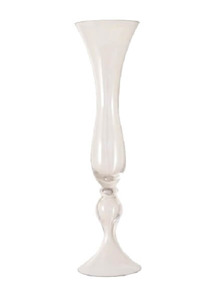 Contemporary Vase – Clear – 14cmD x 60cmH
