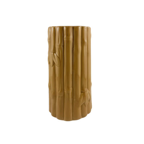 Tiki Cylinder Vases – Assorted Styles – 7cmD x 15cmH