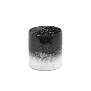 Cylinder Vase – Black and White – Set of Two