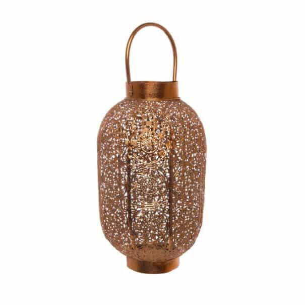 Filigree Lantern – Copper – Set of Two