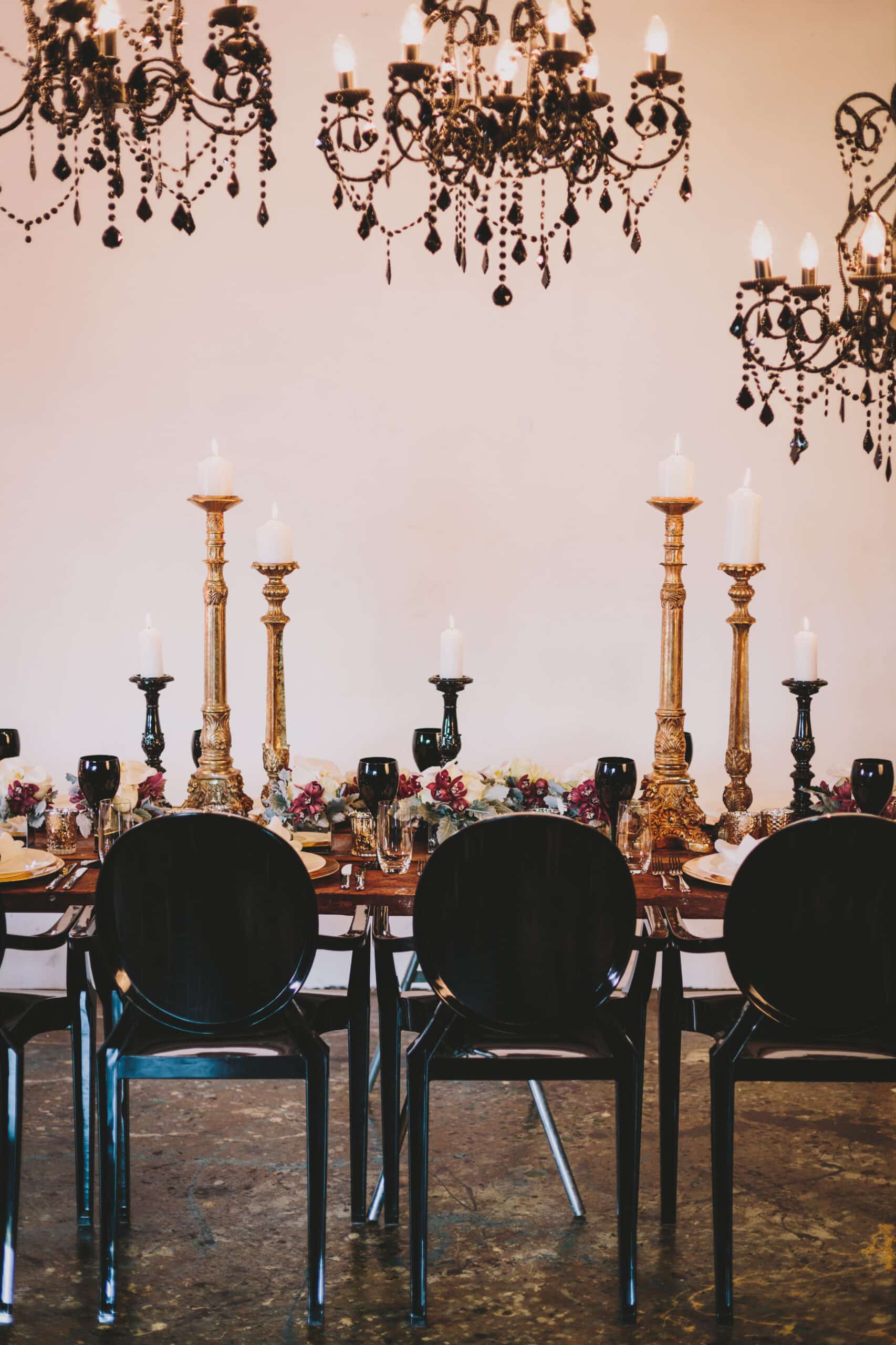 Royal Candlestick – Gold – Set of Two