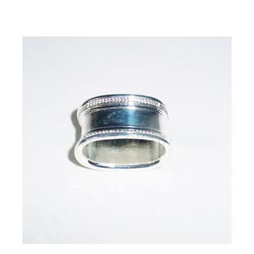 Napkin Ring – Silver Oval