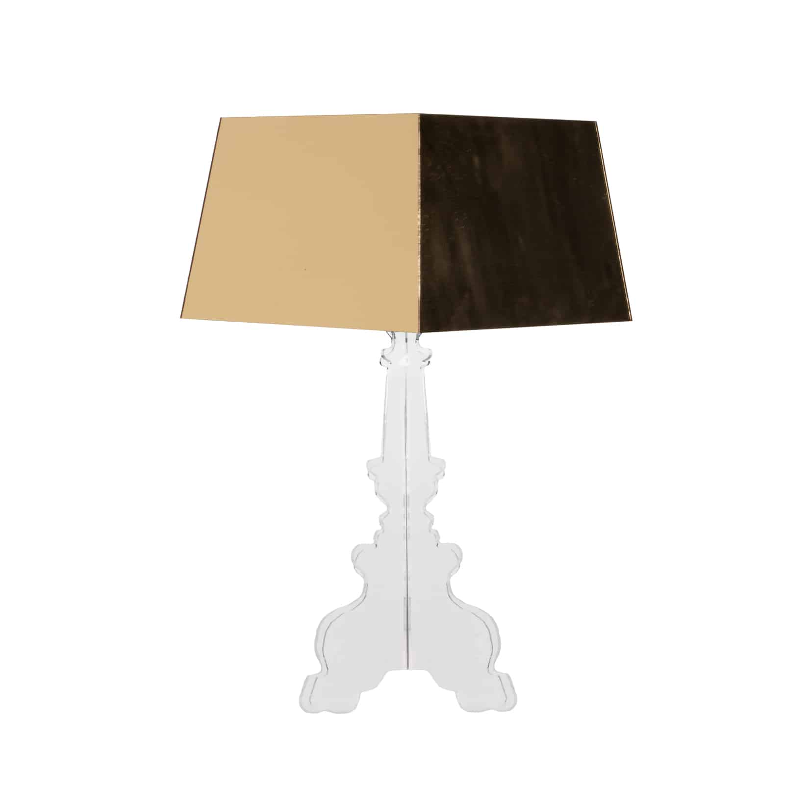 Acrylic Lamp Base – Clear – 36cmW x 83cmH