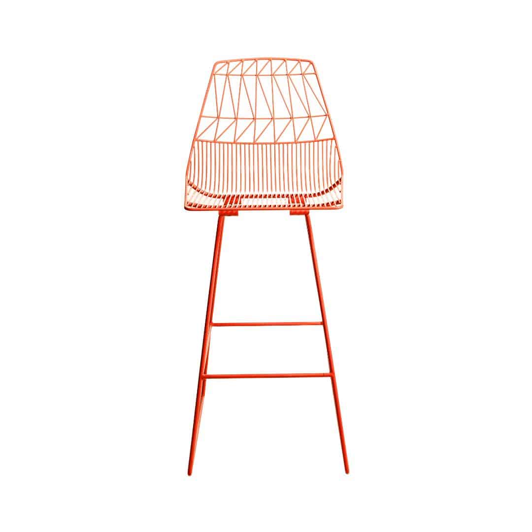 Bend Bar Stool – Orange