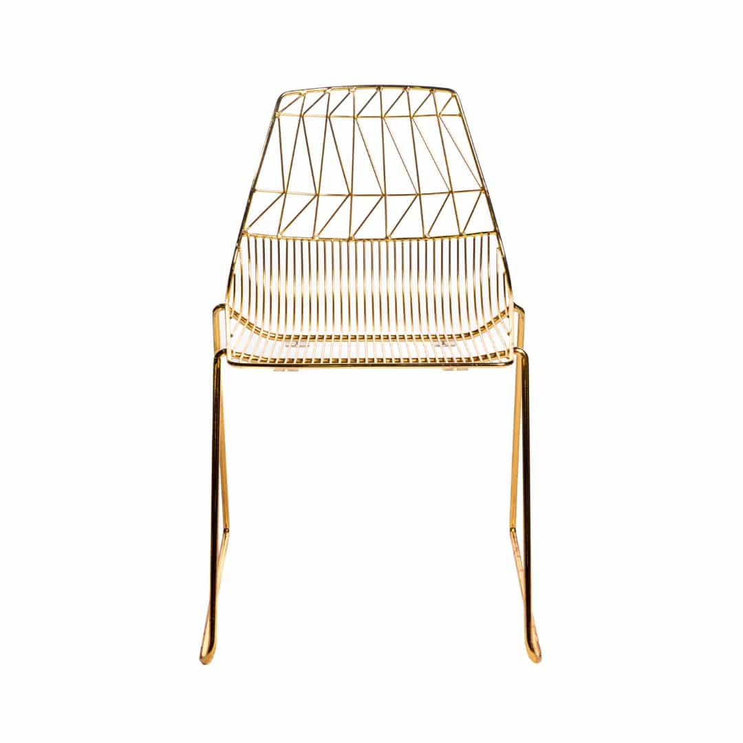 Bend Chair – Gold