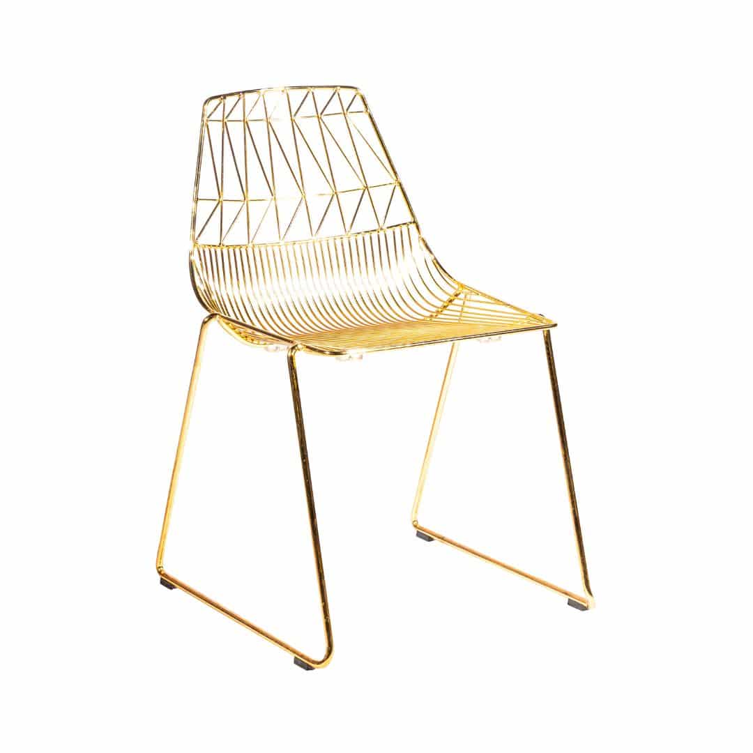 Bend Chair – Gold