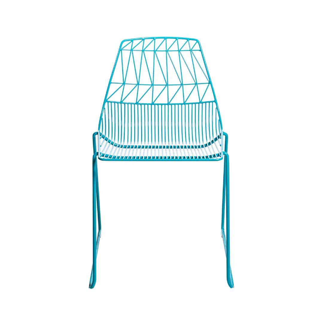 Bend Chair – Peacock Blue