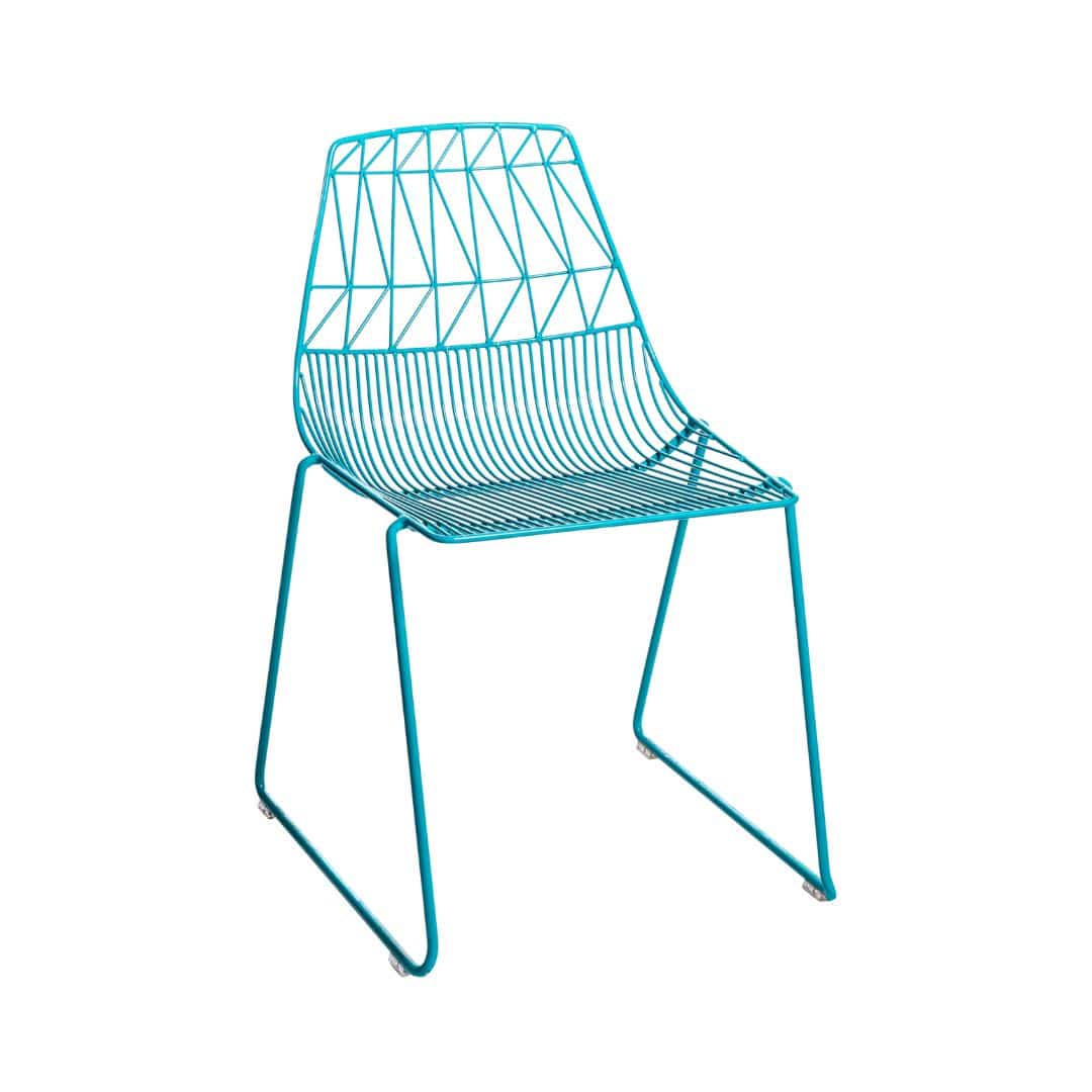 Bend Chair – Peacock Blue