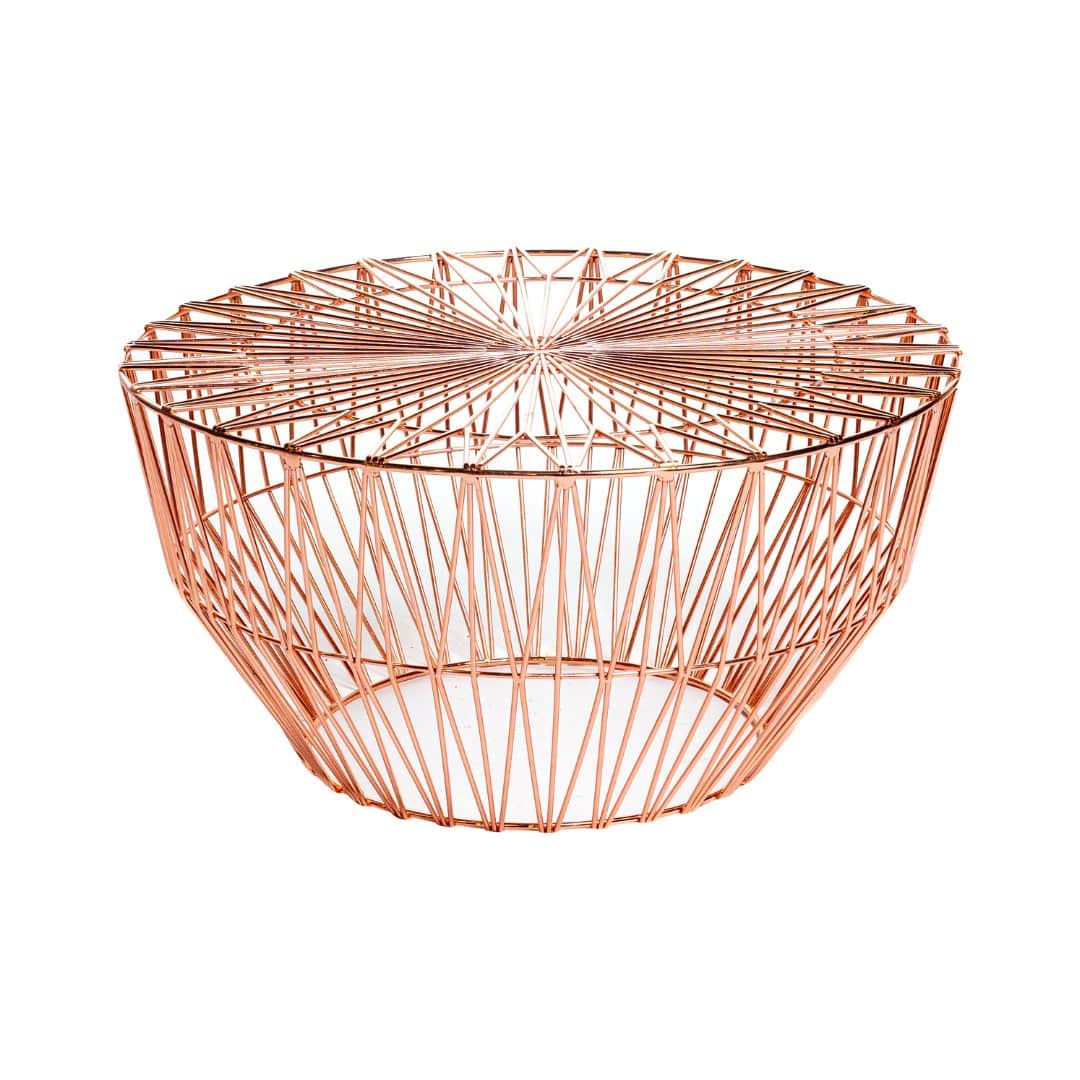 Bend Drum Table – Copper