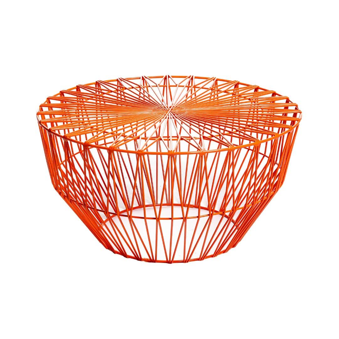Bend Drum Table – Orange