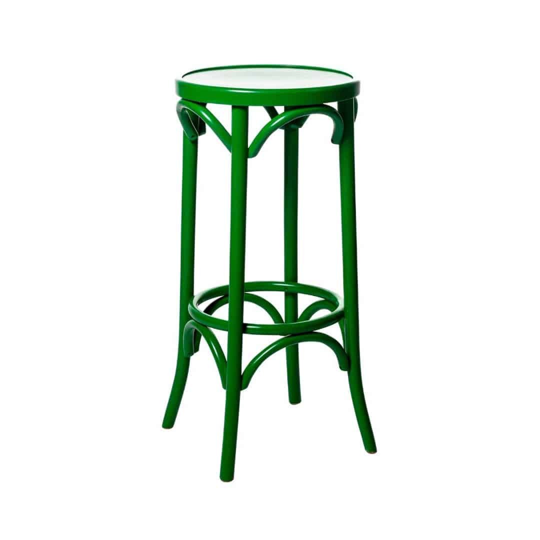 Bentwood Bar Stool – Green