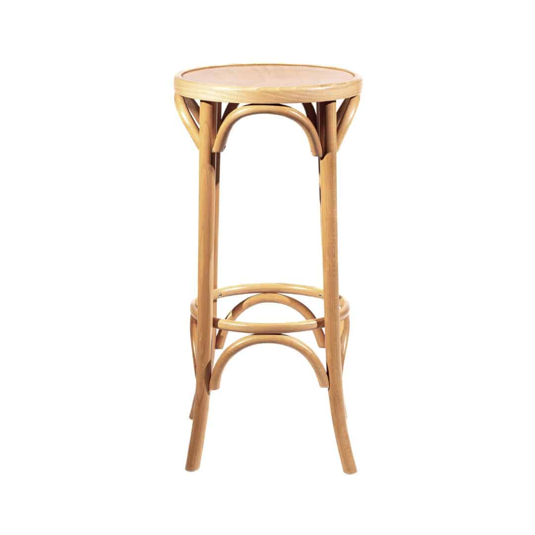 Bentwood Bar Stool – Natural