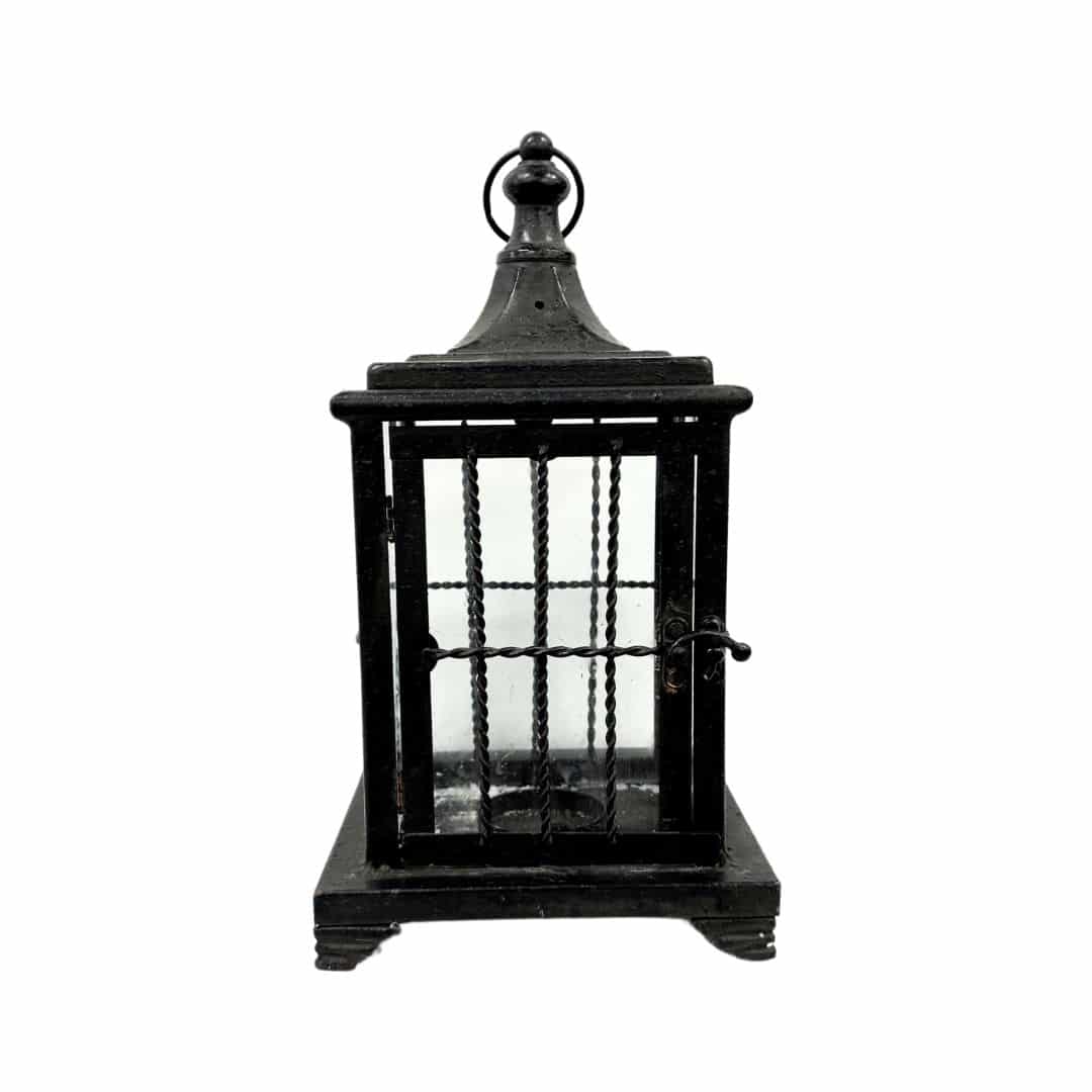 Box Hurricane Lantern