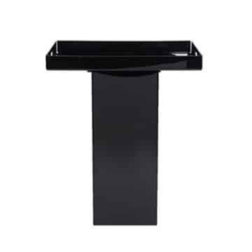 Butler’s Tray – Black Acrylic – 80cmW x 60cmD (Fits Plinth)