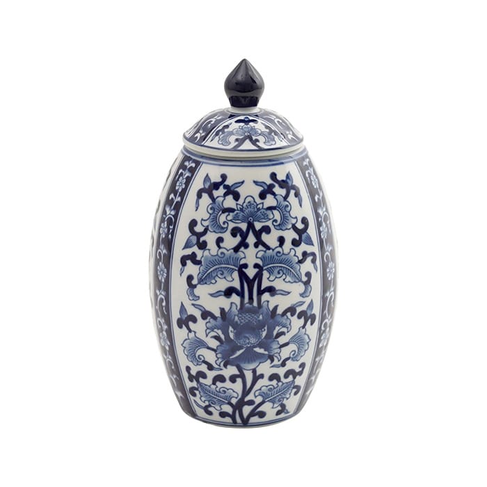 Chinoiserie Jar – Blue and White – Assorted Styles