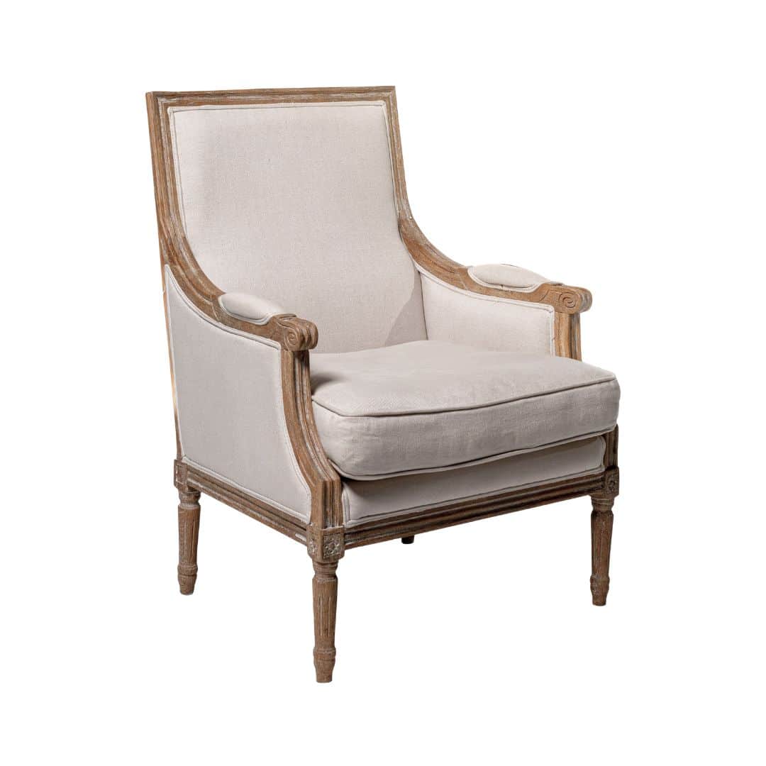 Bordeaux Armchair – Linen