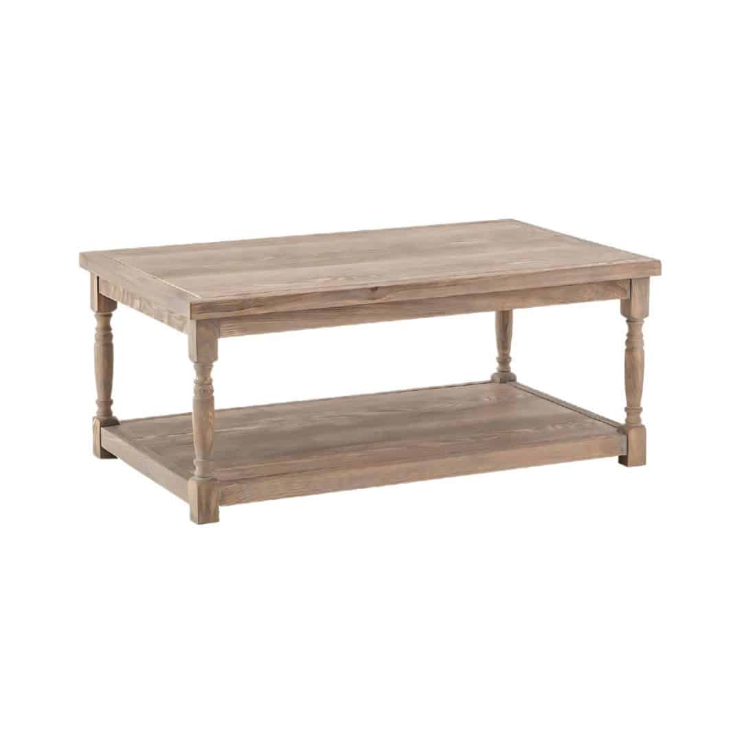 Brittany Coffee Table – Natural Timber