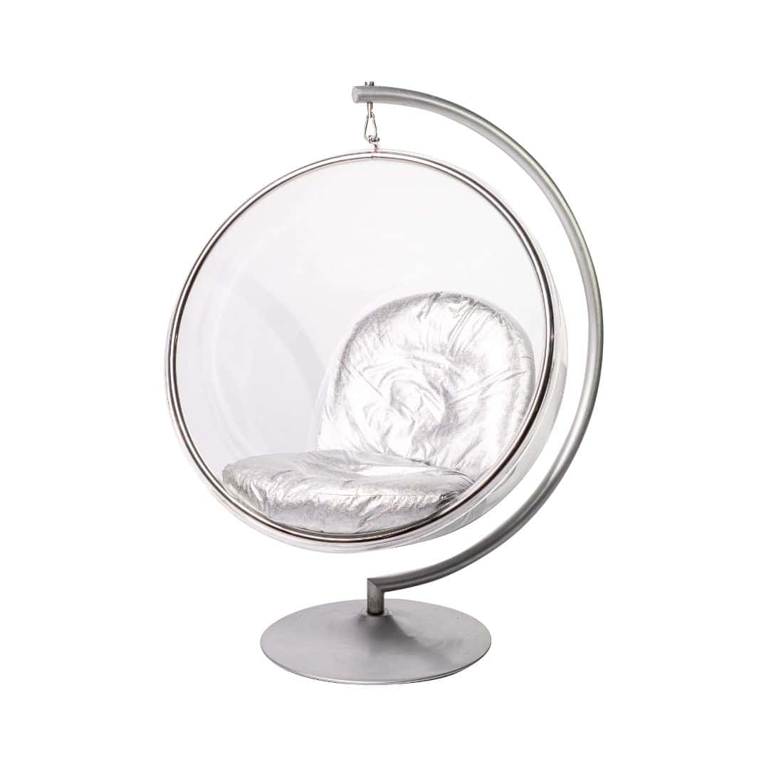 Bubble Chair on Stand – Clear Acrylic
