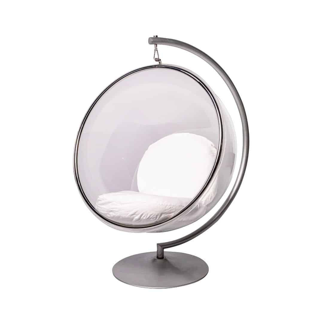Bubble Chair on Stand – Clear Acrylic