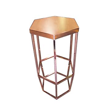 Hive Bar Stool – Copper – 39cmW x 76cmH