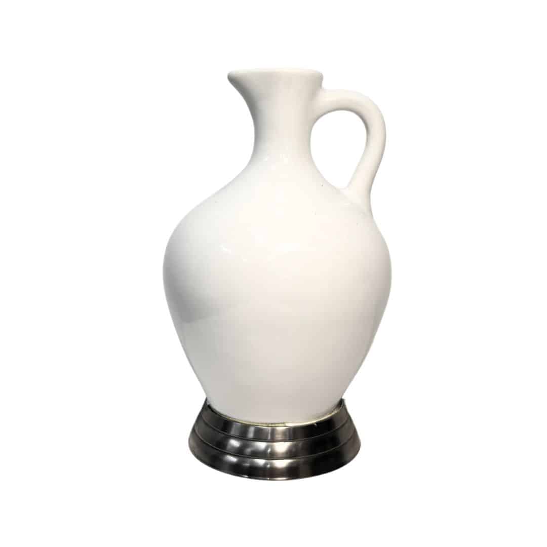 Ceramic Vinegar Jug – White