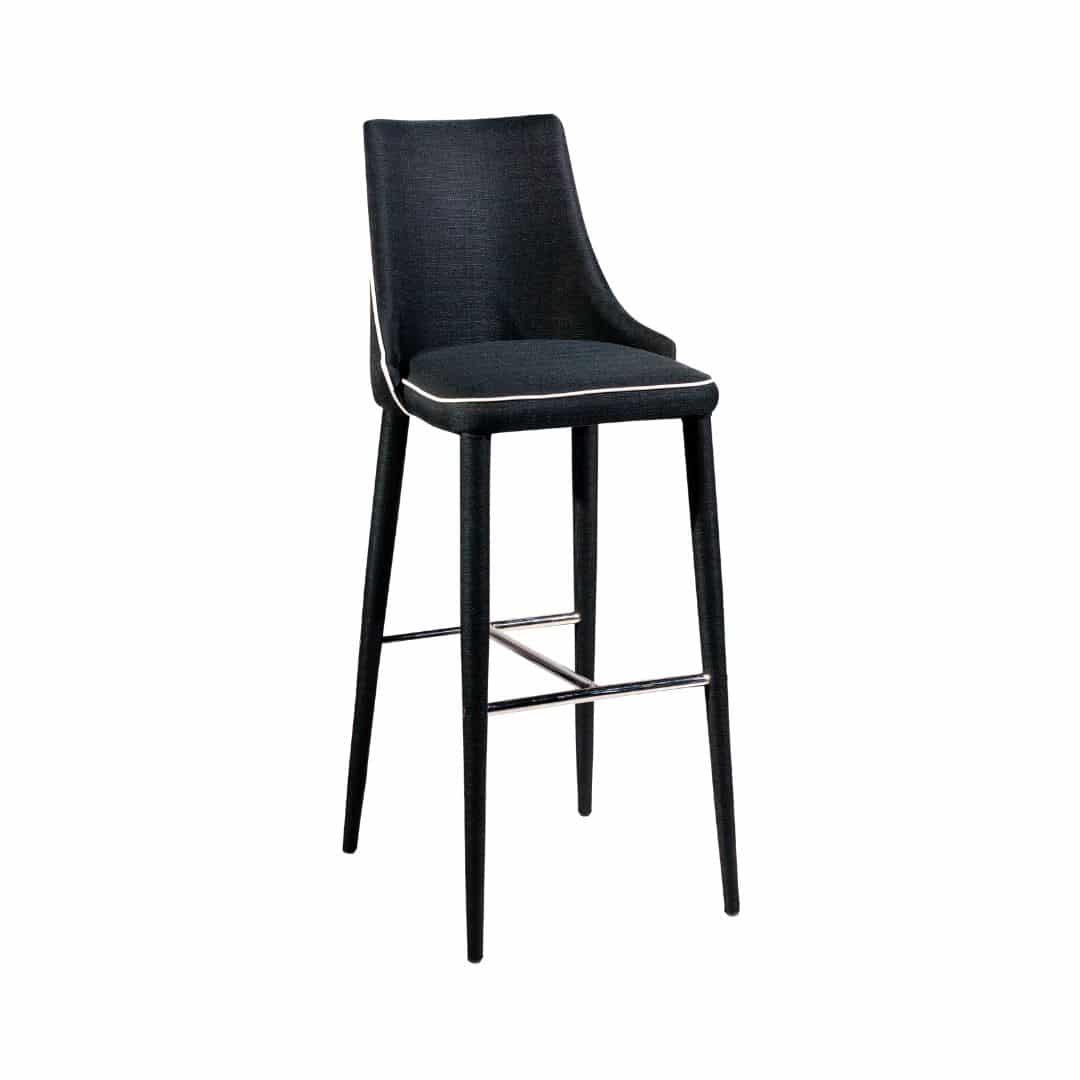 Chanel Bar Stool – Black