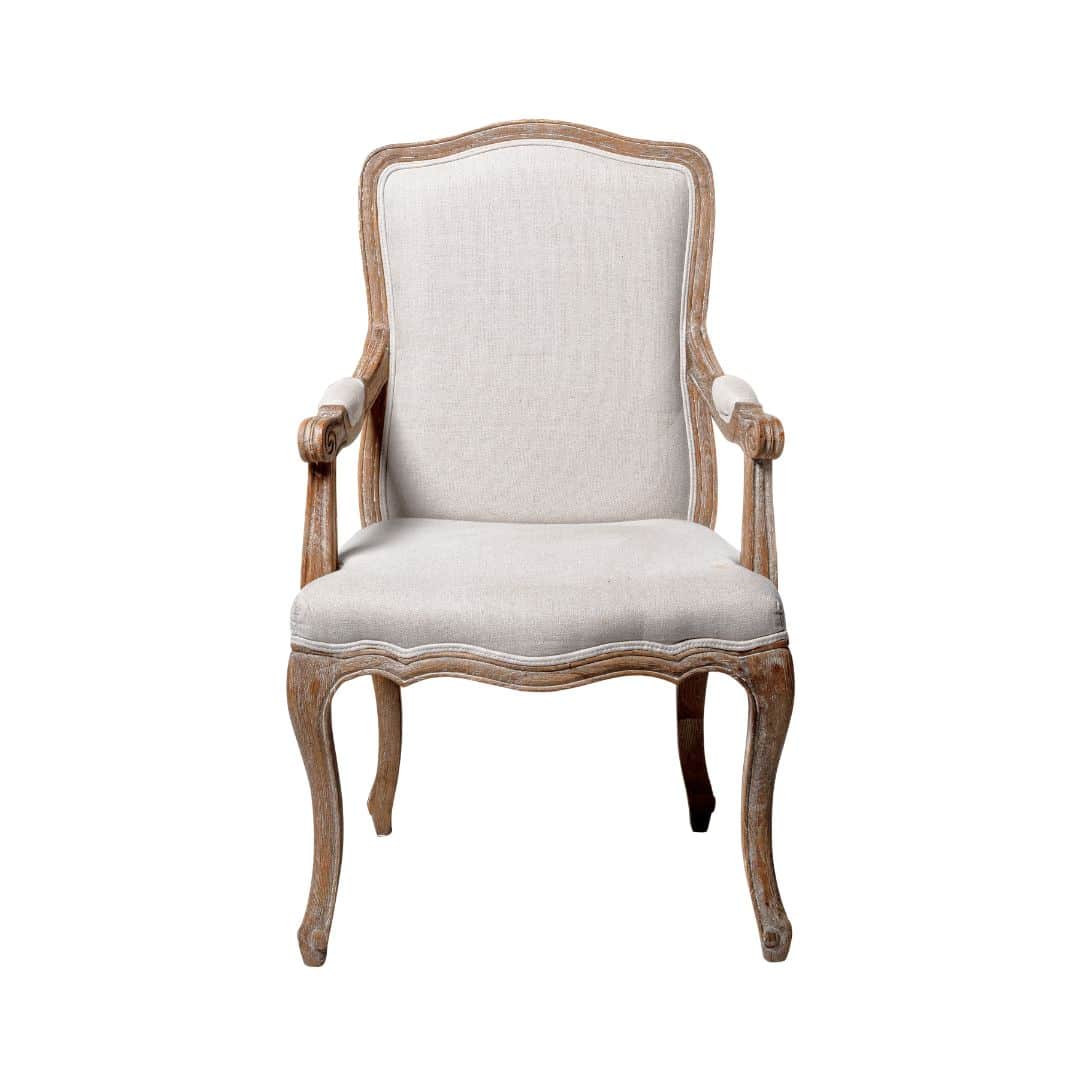 Charmont Open Armchair – Linen