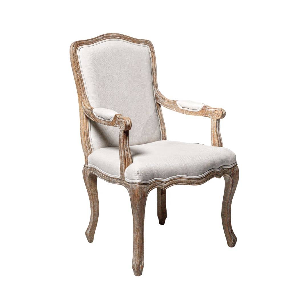 Charmont Open Armchair – Linen