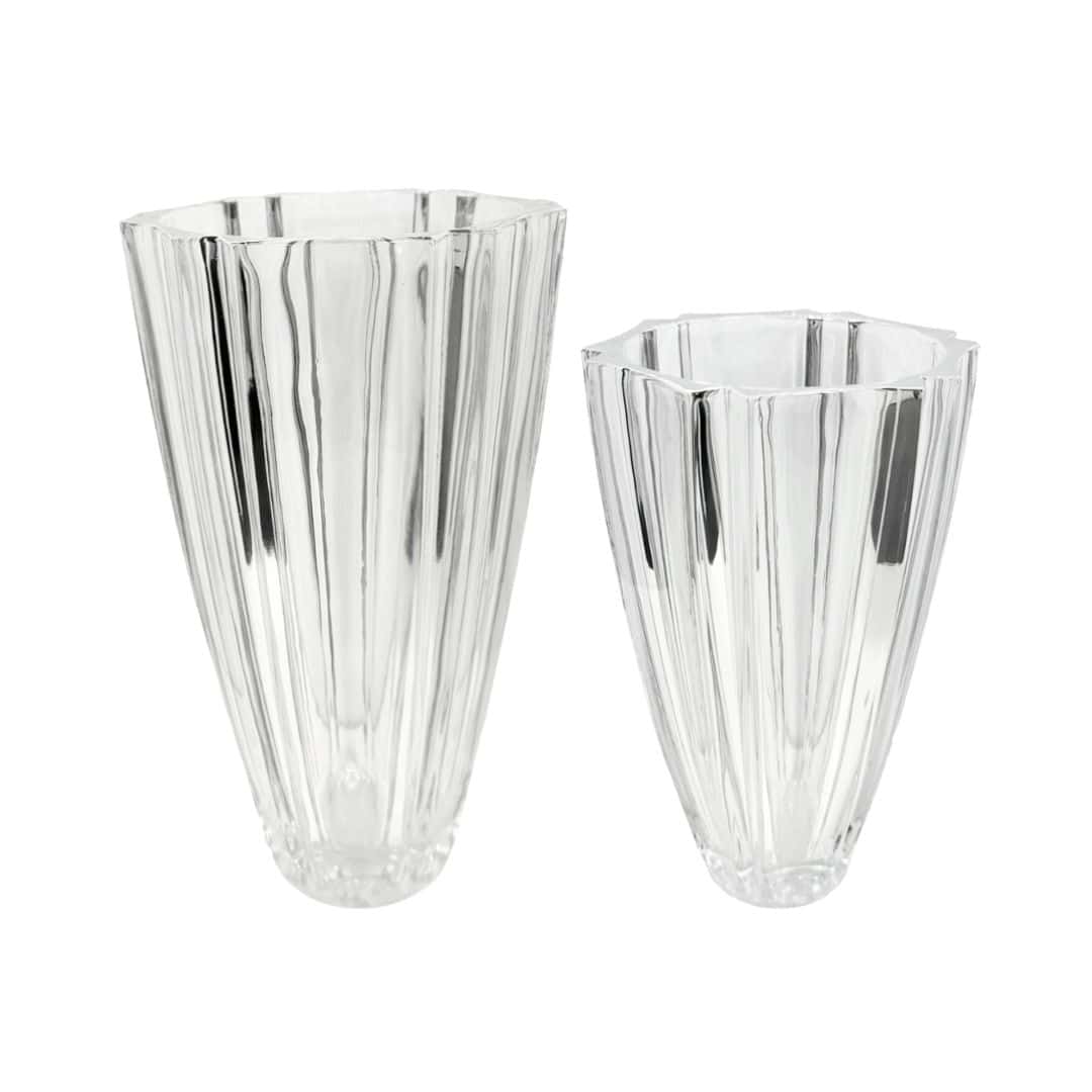 Ciara Crystal Vase – Set of Two