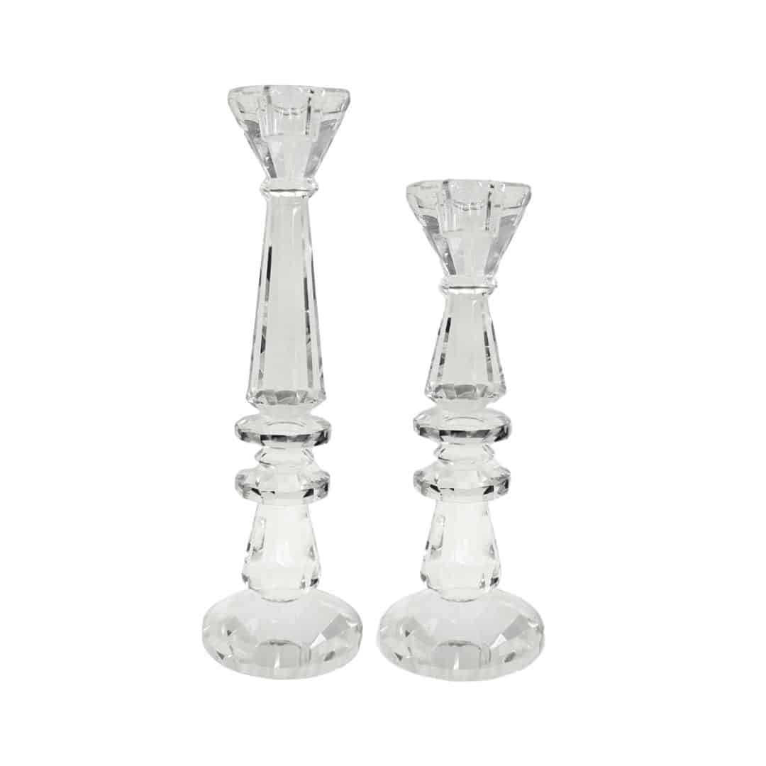 Coraline Crystal Candlestick – Set of Two