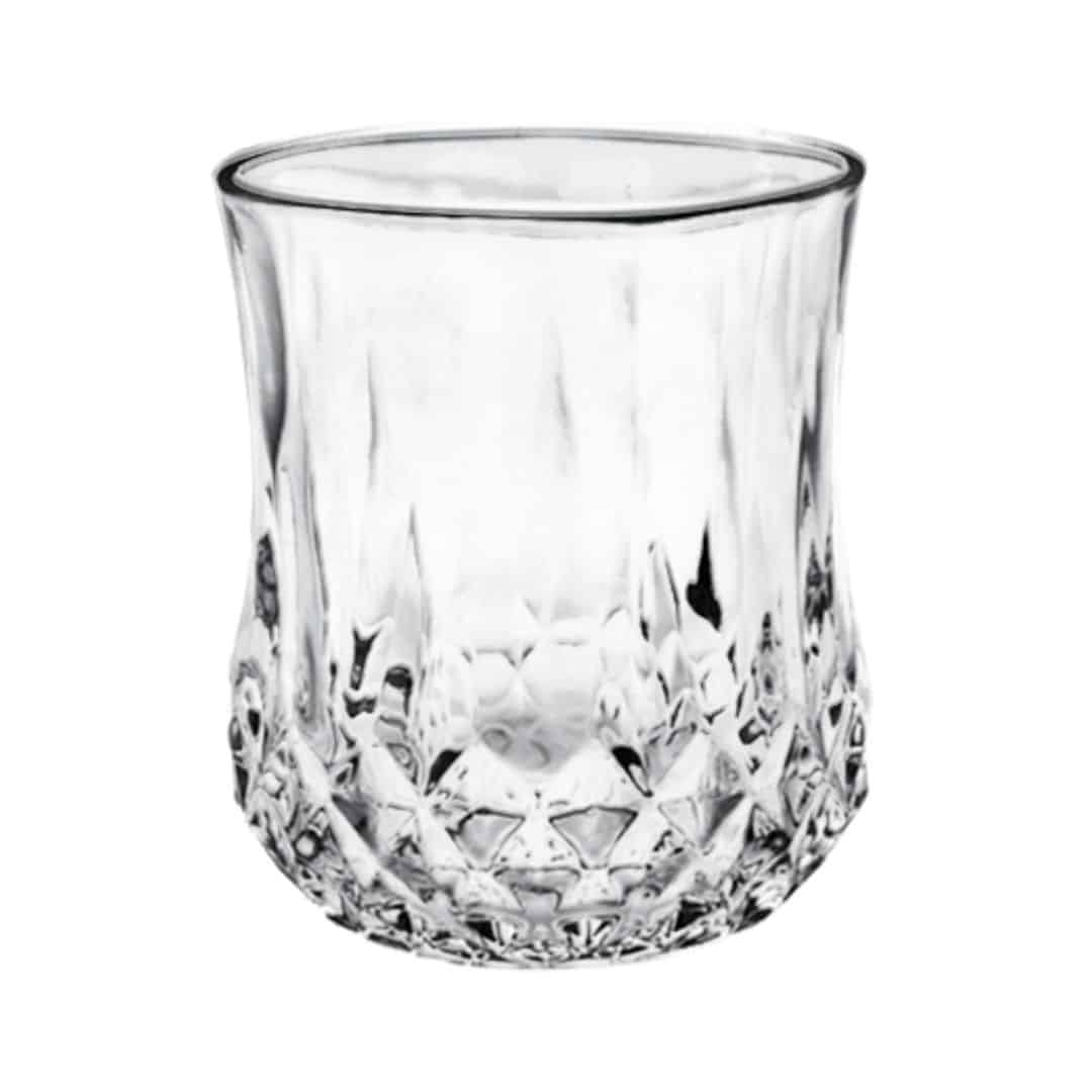 Bell & Vue Cut Glass Bud Vase – 8cmW x 8cmH – Set of Two