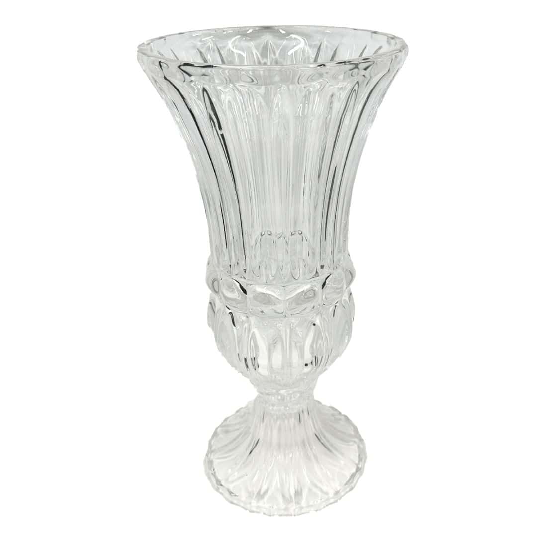 Flute Vase – Crystal – 41cmH