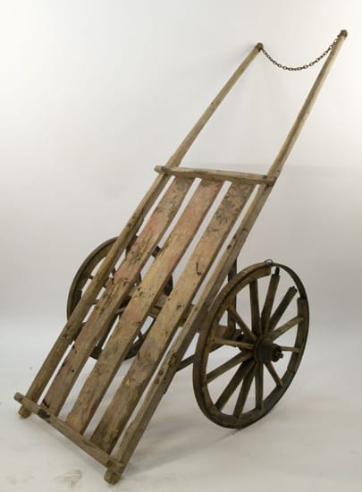 Rustic Timber Cart – 180cmL x 70cmW x 80cmH