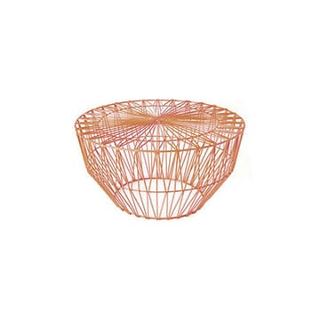 Bend Drum Table – Copper – 75cmD x 46cmH