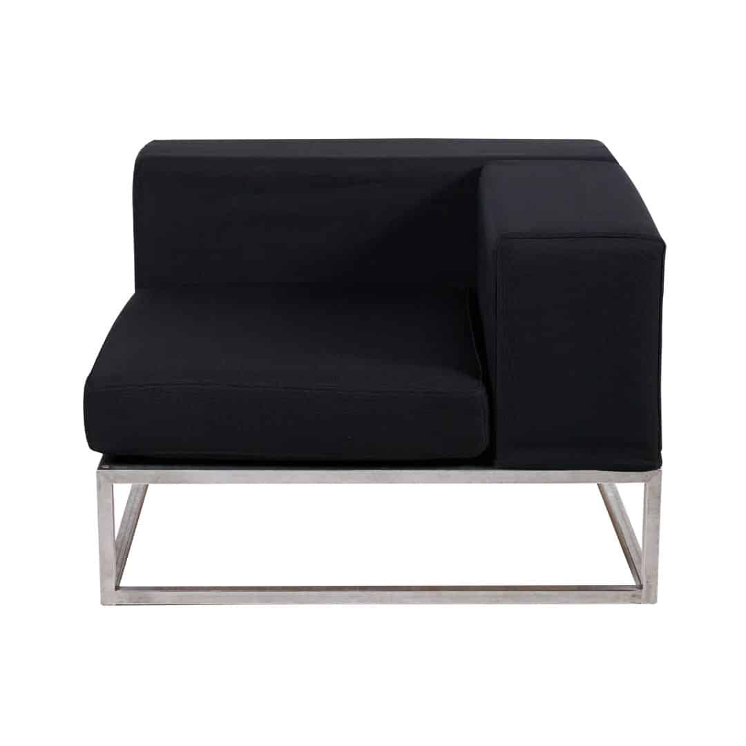 Endless Armchair – Black – Left Arm