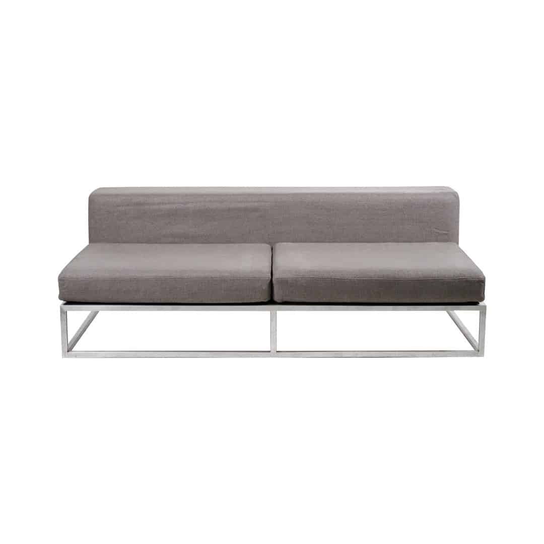 Endless Lounge without Arms – Pebble Grey