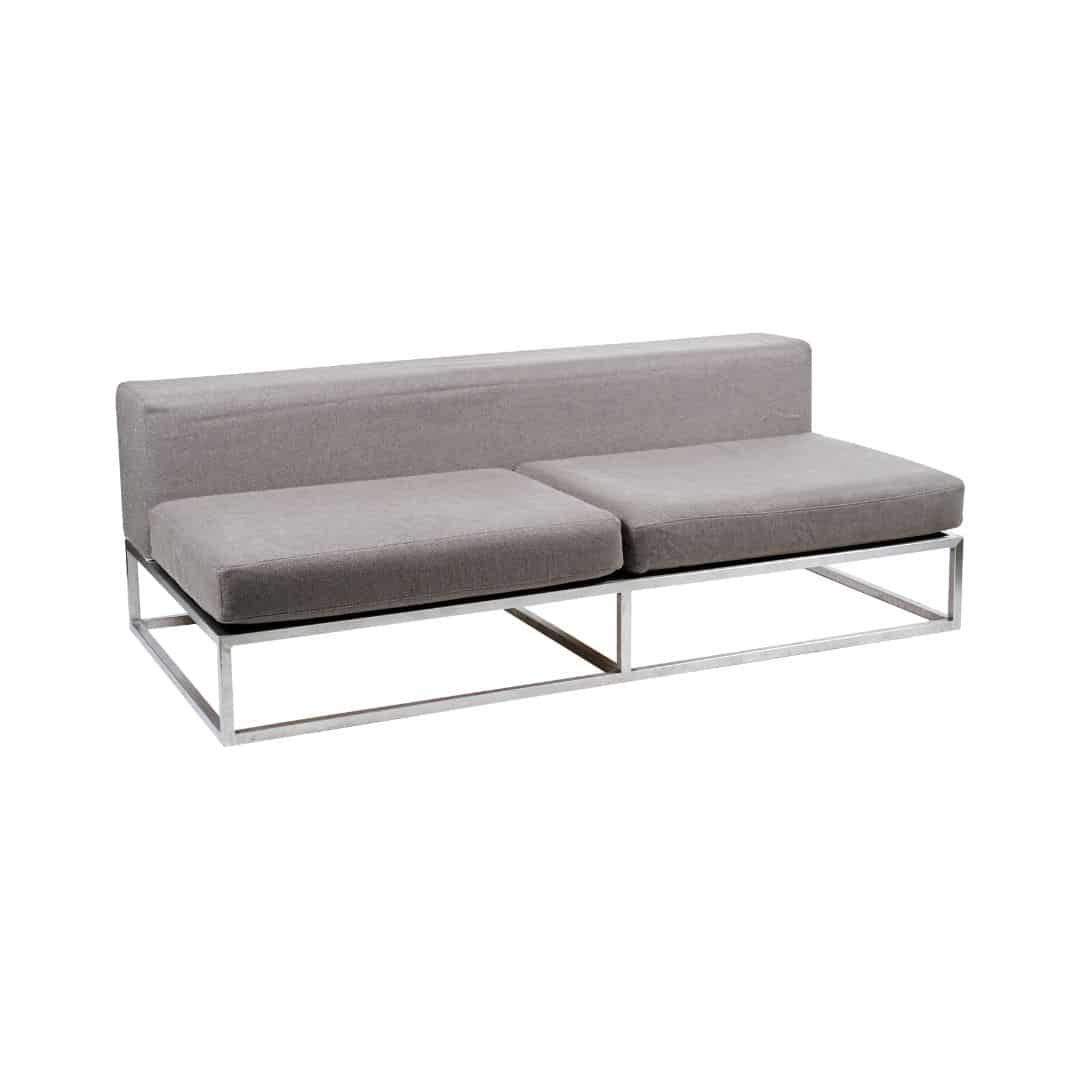Endless Lounge without Arms – Pebble Grey