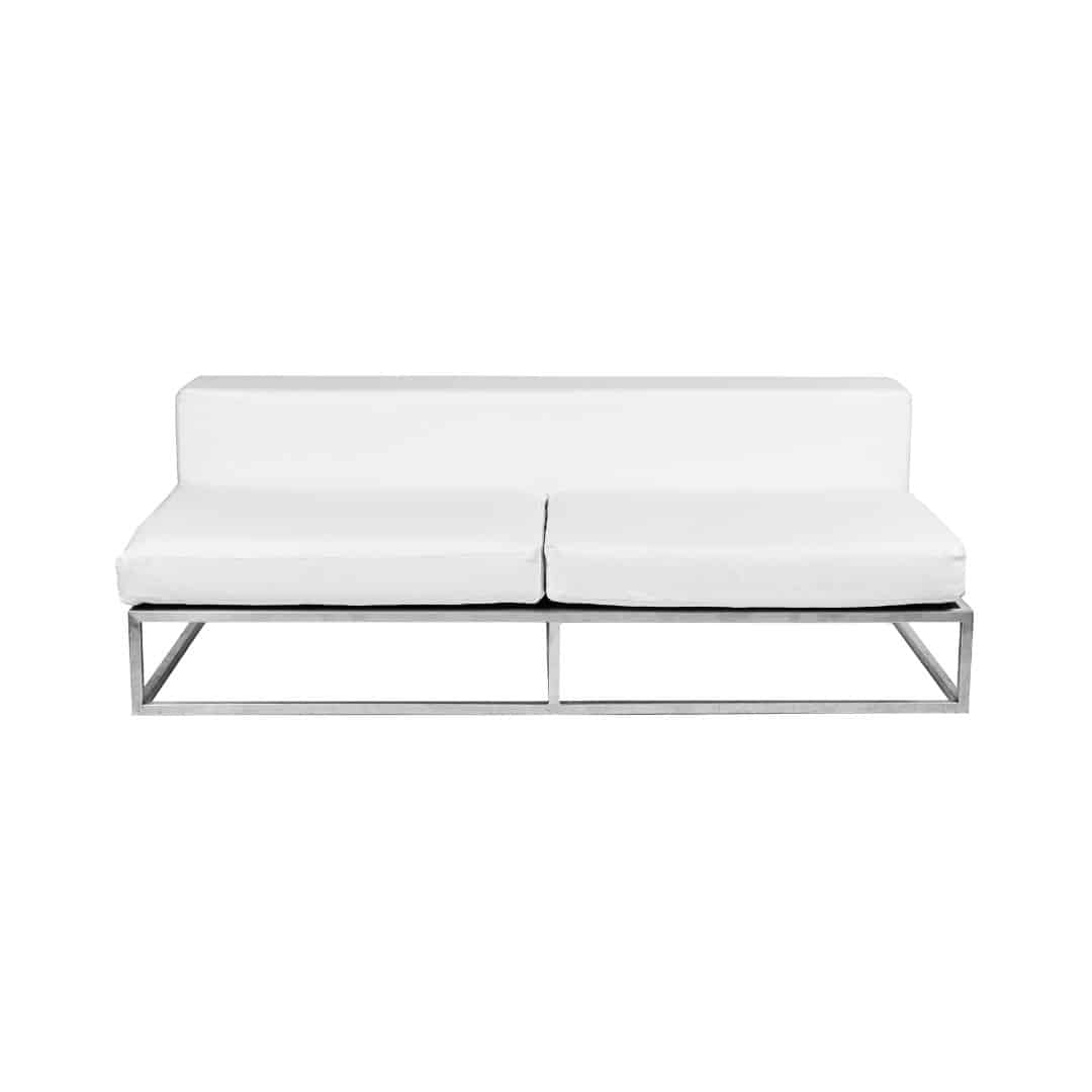 Endless Lounge without Arms – White