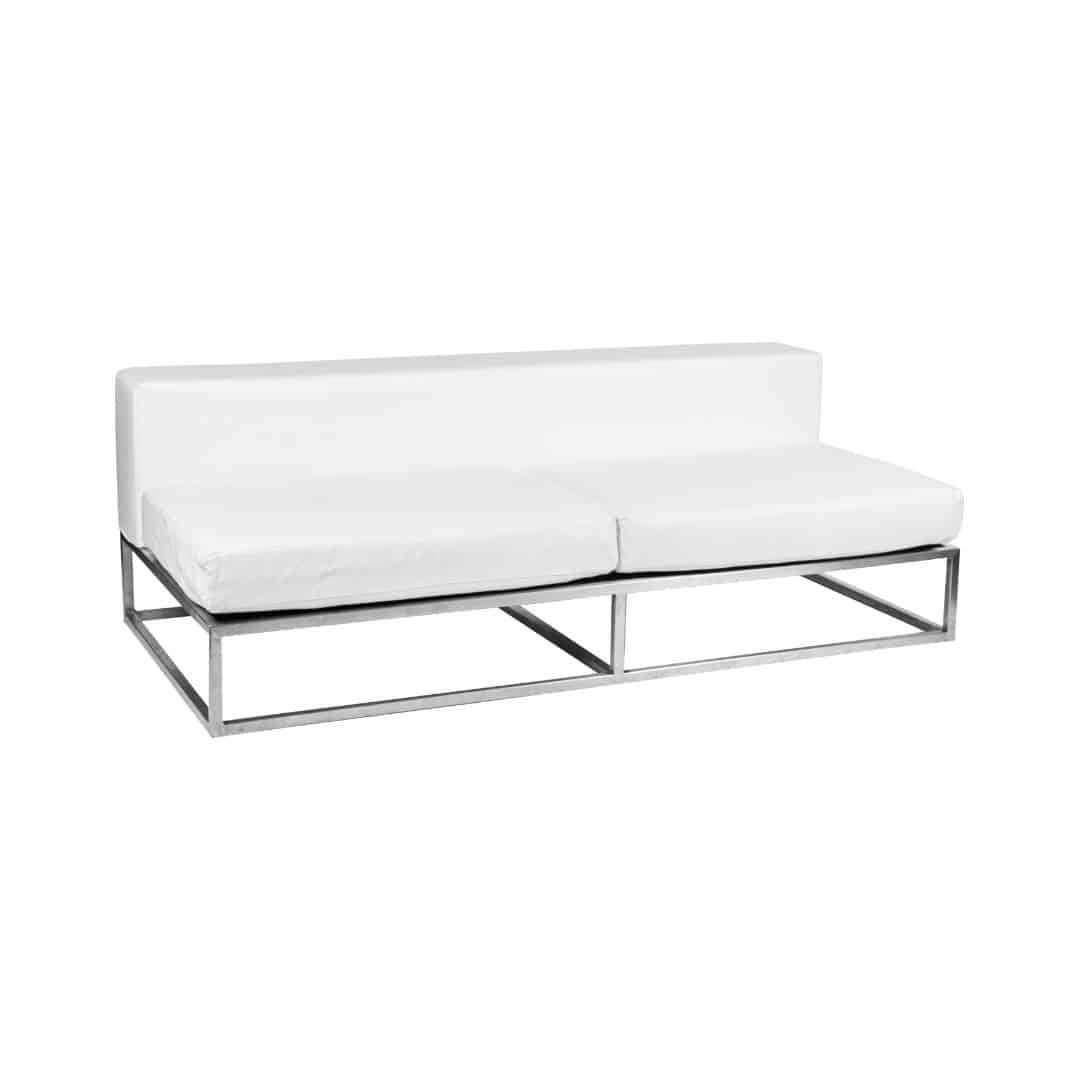 Endless Lounge without Arms – White