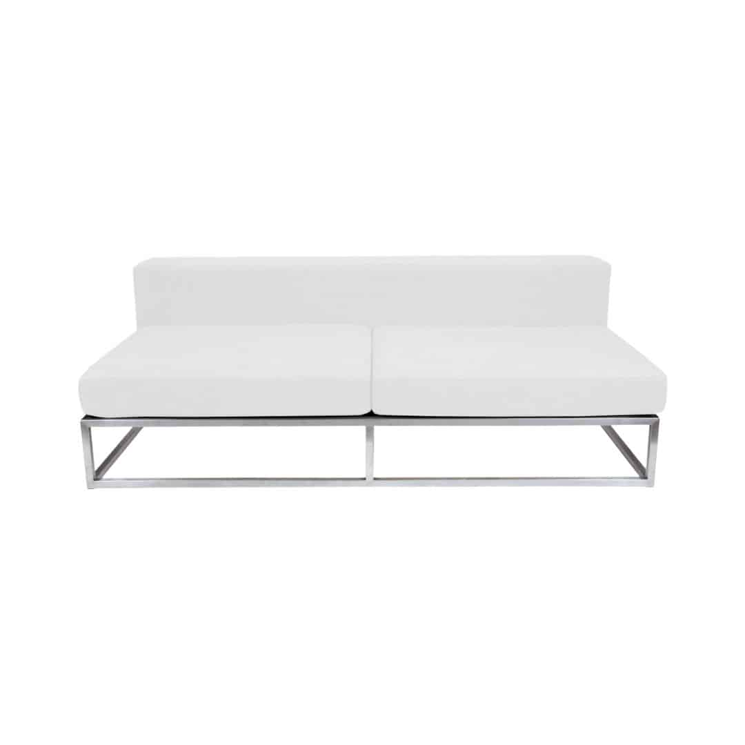 Endless Lounge without Arms – White