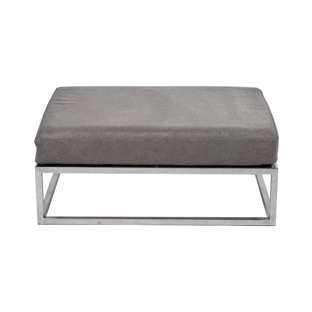 Endless Rectangular Ottoman – Pebble Grey