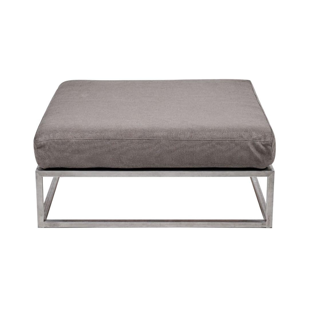 Endless Square Ottoman – Pebble Grey