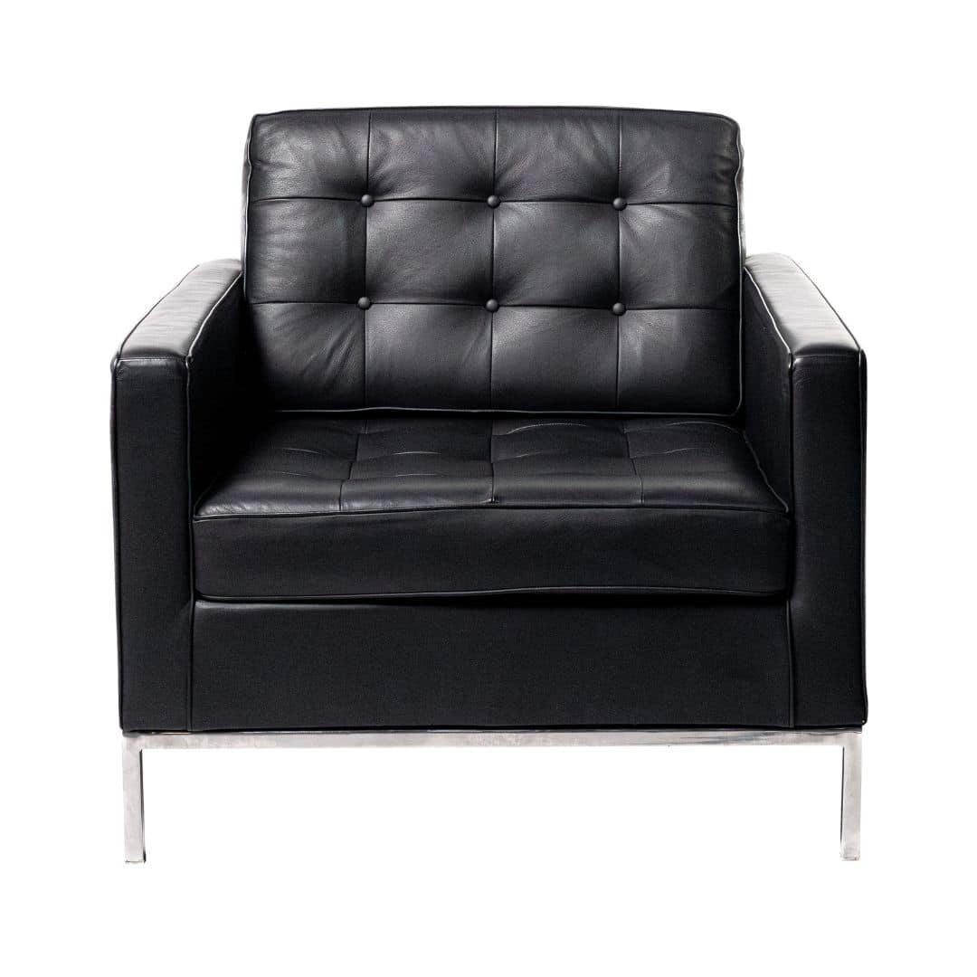 Executive Armchair – Black Leather Look