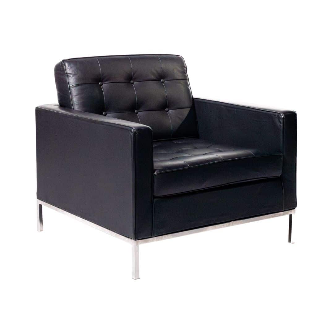 Executive Armchair – Black Leather Look